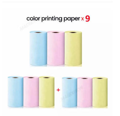 Portable Mini Thermal Label Printer with Bluetooth