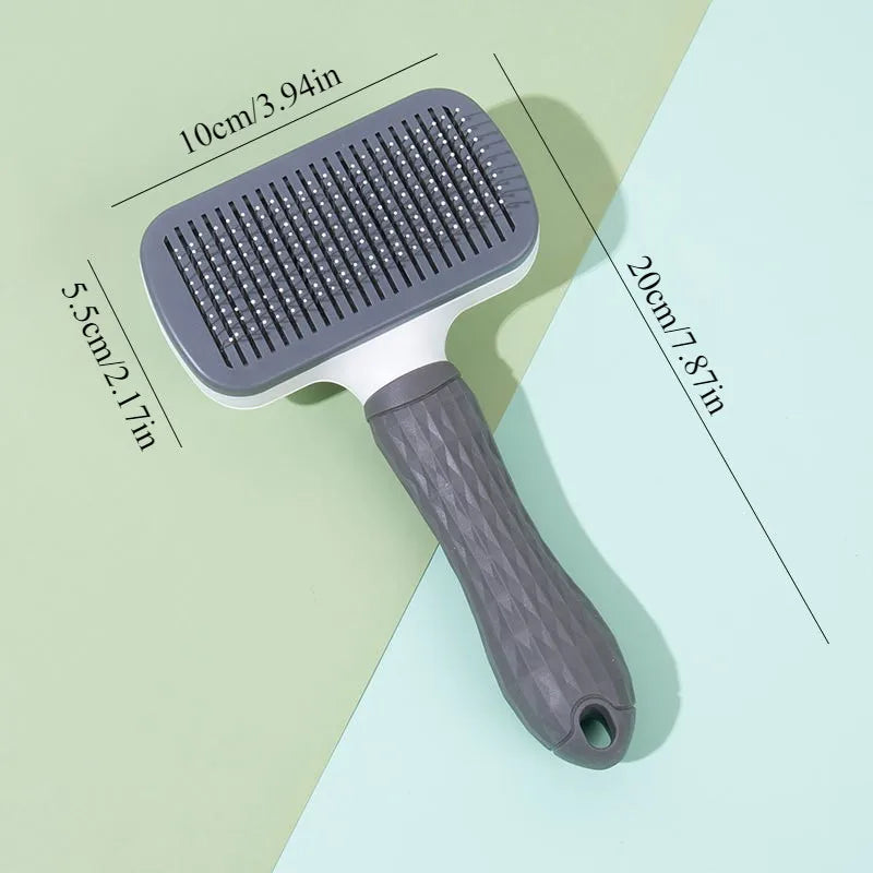 Dual-Use Dog Cat Grooming Brush