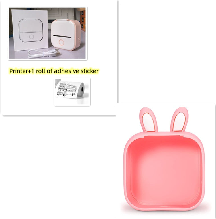 Portable Mini Thermal Label Printer with Bluetooth