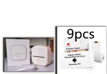 Portable Mini Thermal Label Printer with Bluetooth