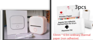 Portable Mini Thermal Label Printer with Bluetooth