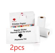 Portable Mini Thermal Label Printer with Bluetooth