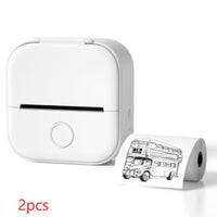 Portable Mini Thermal Label Printer with Bluetooth