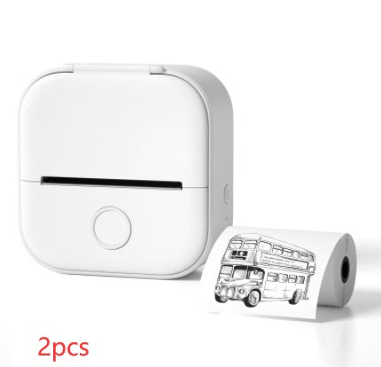 Portable Mini Thermal Label Printer with Bluetooth