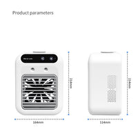 Portable Air Cooler Fan with Water Cooling for Room, Office & Car