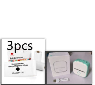 Portable Mini Thermal Label Printer with Bluetooth