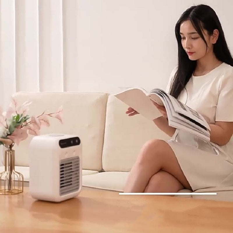 Portable Air Cooler Fan with Water Cooling for Room, Office & Car