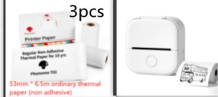 Portable Mini Thermal Label Printer with Bluetooth