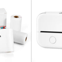 Portable Mini Thermal Label Printer with Bluetooth