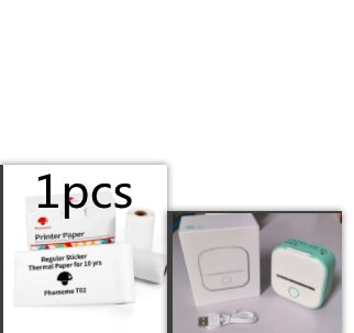 Portable Mini Thermal Label Printer with Bluetooth