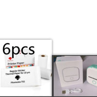 Portable Mini Thermal Label Printer with Bluetooth