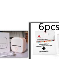Portable Mini Thermal Label Printer with Bluetooth