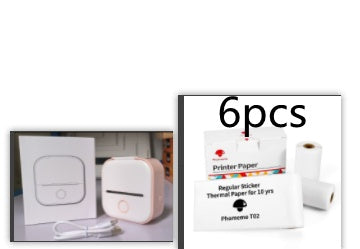 Portable Mini Thermal Label Printer with Bluetooth