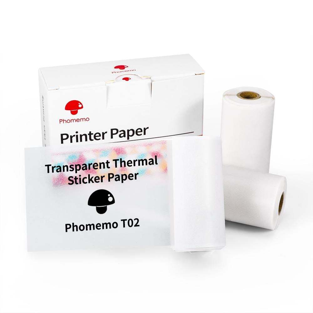 Portable Mini Thermal Label Printer with Bluetooth