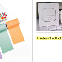 Portable Mini Thermal Label Printer with Bluetooth