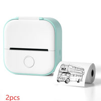Portable Mini Thermal Label Printer with Bluetooth