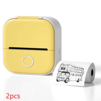 Portable Mini Thermal Label Printer with Bluetooth
