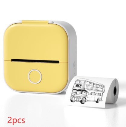 Portable Mini Thermal Label Printer with Bluetooth