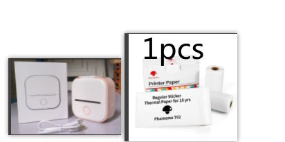 Portable Mini Thermal Label Printer with Bluetooth