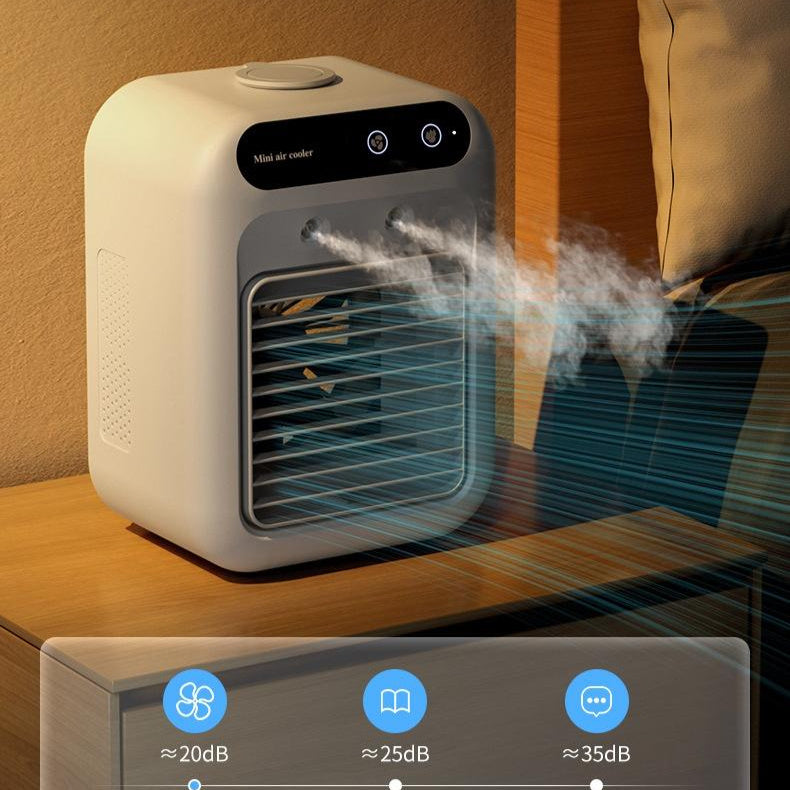Portable Air Cooler Fan with Water Cooling for Room, Office & Car