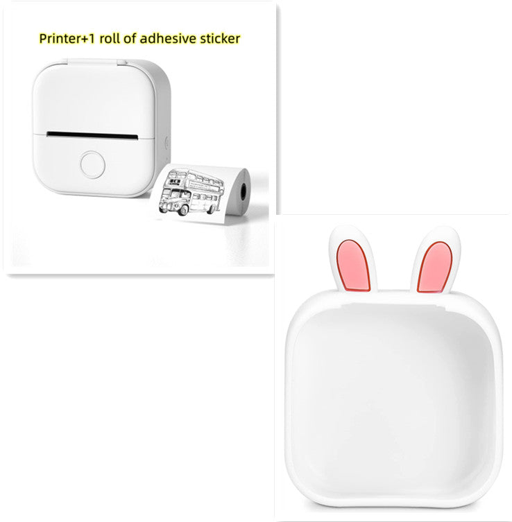 Portable Mini Thermal Label Printer with Bluetooth