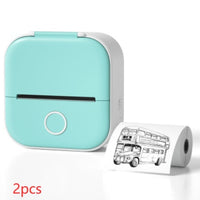 Portable Mini Thermal Label Printer with Bluetooth