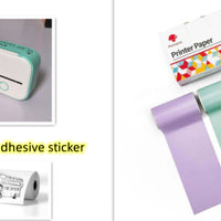 Portable Mini Thermal Label Printer with Bluetooth