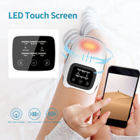 Rechargeable Heated Knee Massager with Vibration & Infrared Therapy