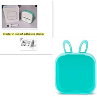Portable Mini Thermal Label Printer with Bluetooth