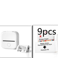 Portable Mini Thermal Label Printer with Bluetooth
