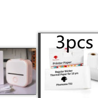 Portable Mini Thermal Label Printer with Bluetooth