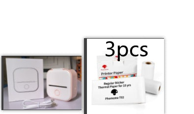 Portable Mini Thermal Label Printer with Bluetooth