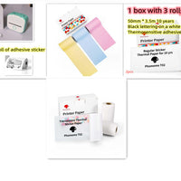 Portable Mini Thermal Label Printer with Bluetooth