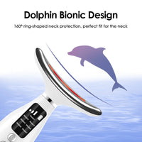 7 Colors LED Lights Face Neck Beauty Device Vibration Massage Improve Neck Lines Reduce Double Chin Neck Lifting Massager