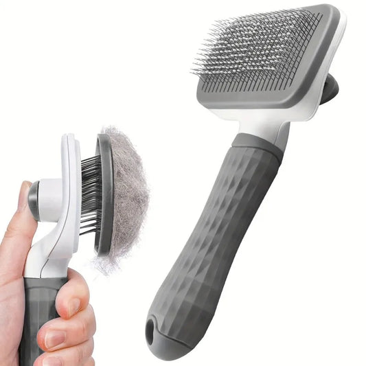 Dual-Use Dog Cat Grooming Brush