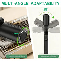 BBQ Grill Brush 3-Speed Settings Electric Grill Brush