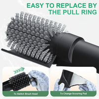 BBQ Grill Brush 3-Speed Settings Electric Grill Brush