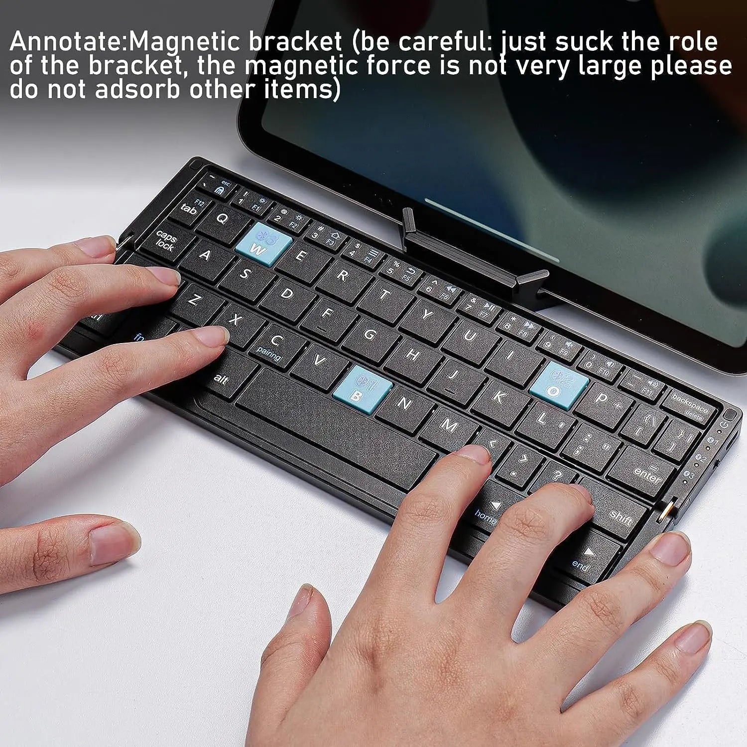 Folding Keyboard Bluetooth Rechargeable