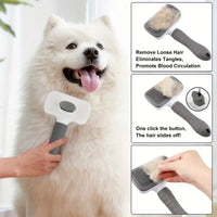 Dual-Use Dog Cat Grooming Brush
