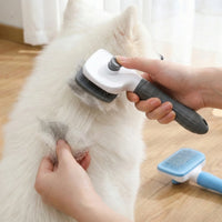 Dual-Use Dog Cat Grooming Brush