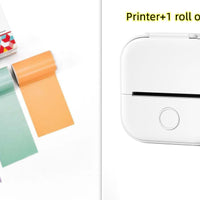 Portable Mini Thermal Label Printer with Bluetooth