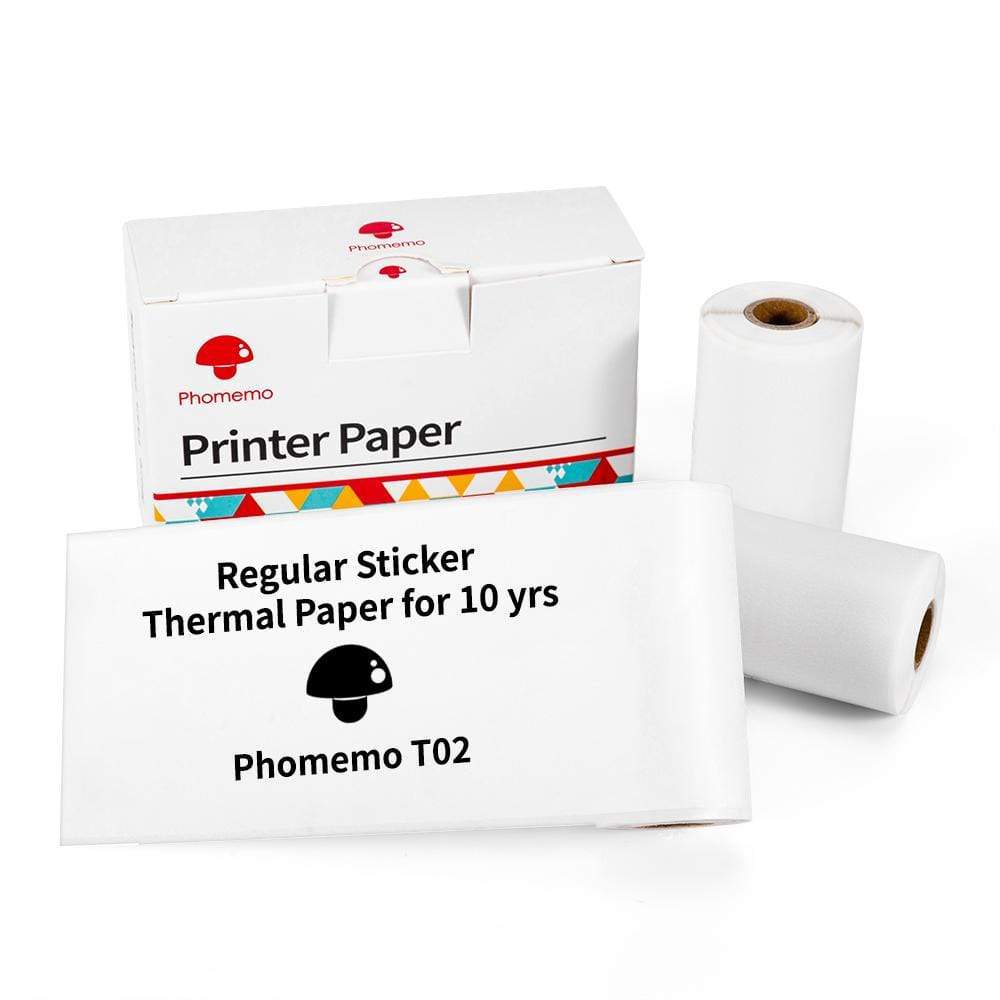 Portable Mini Thermal Label Printer with Bluetooth