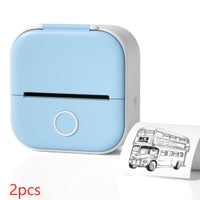 Portable Mini Thermal Label Printer with Bluetooth