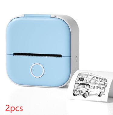 Portable Mini Thermal Label Printer with Bluetooth