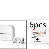 Portable Mini Thermal Label Printer with Bluetooth