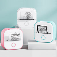 Portable Mini Thermal Label Printer with Bluetooth