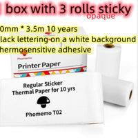 Portable Mini Thermal Label Printer with Bluetooth