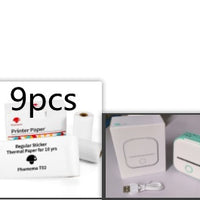 Portable Mini Thermal Label Printer with Bluetooth