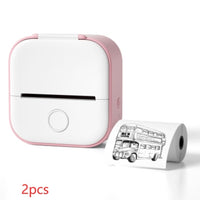 Portable Mini Thermal Label Printer with Bluetooth