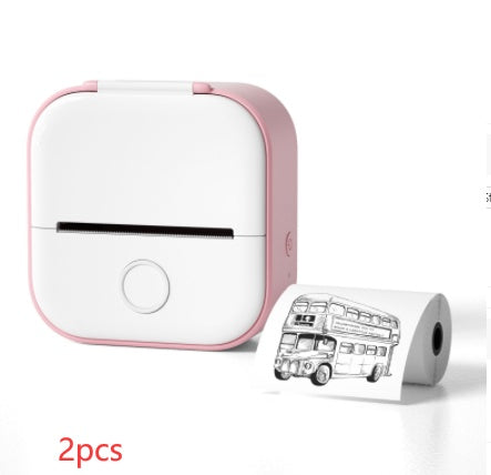 Portable Mini Thermal Label Printer with Bluetooth